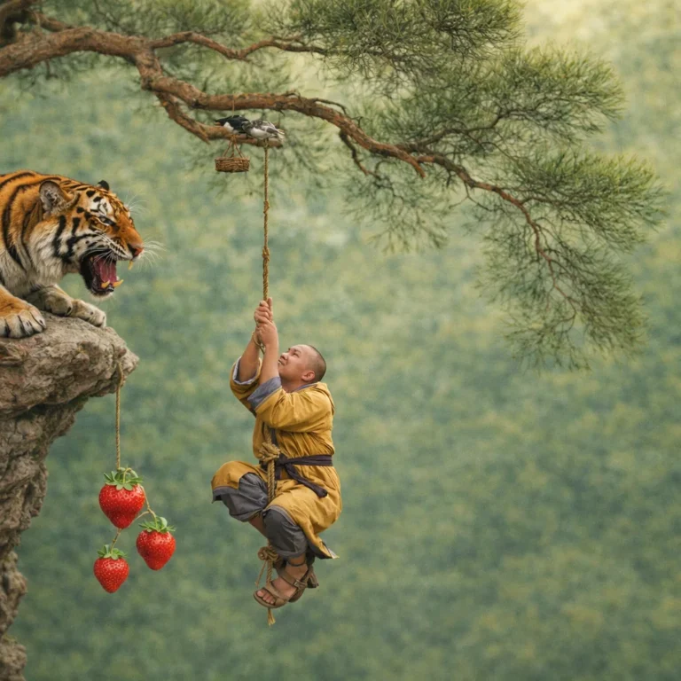 A Parábola Zen “Coma os Morangos”: Mindfulness Diante da Impermanência